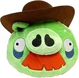 Angry Birds Plush 6-Inch Pig with Cowboy Hat