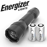 Energizer LED Tactical Flashlight, 700 High Lumens, IPX4 Water Resistant, Aircraft Grade Metal Flash Light, Best Camping, Outdoor, Emergency, Everyday Flashlights, Batteries Included