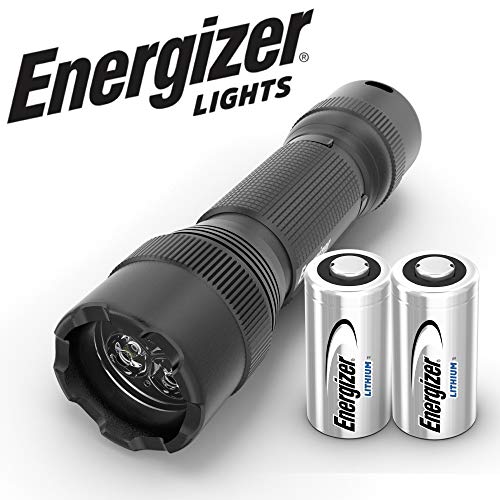 Energizer LED Tactical Flashlight, 700 High Lumens, IPX4 Water Resistant, Aircraft Grade Metal Flash Light, Best Camping, Outdoor, Emergency, Everyday Flashlights, Batteries Included