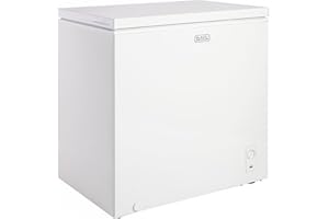 BLACK+DECKER 7.0 Cu. Ft. Chest Freezer, Holds up to 245 Lbs. of Frozen Food with Organizer Basket