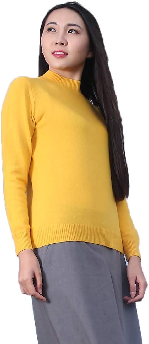 Amazon Ursfur レディース カシミア タートルネック セーター 無地 カジュアル 多色 カスタマイズ可 セーター 通販