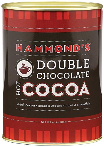 Hammonds Cocoa, Double Chocolate, 6.25 Ounce