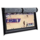 BroilPro Accessories Outdoor 32" TV Set Cover,Scratch Resistant Liner Protect LED Screen Best-Compatible with Standard Mounts and Stands (Black) ...