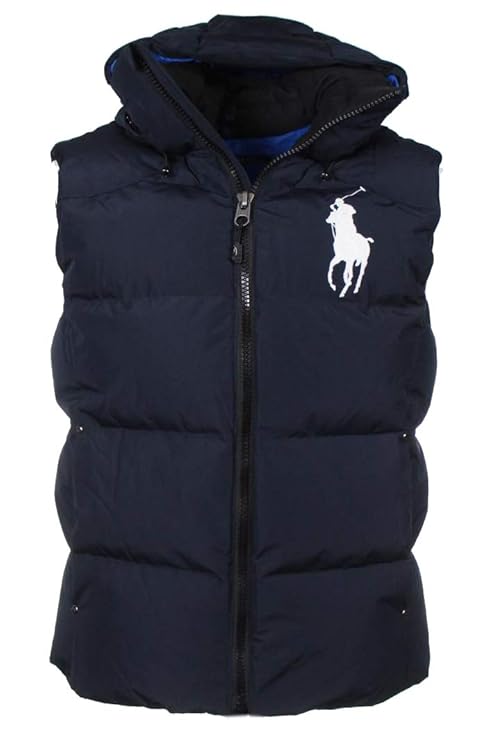 Ralph Lauren Herren Weste - Marineblau - Big Pony