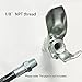 Feiyang Grease Coupler,Locks onto Zerk Fittings,Grease goes in - Latest Improved Version No Leak (2 Pack)
