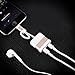 Anlyso iPhone X/ 8/ 7 Splitter & Adapter, 3 in 1 Double Lightning Headphones Adapter Calling & Audio & Charge for iPhone X/ 8/ 8 Plus/ 7/ 7 Plus/ 6S Support iOS 11.2