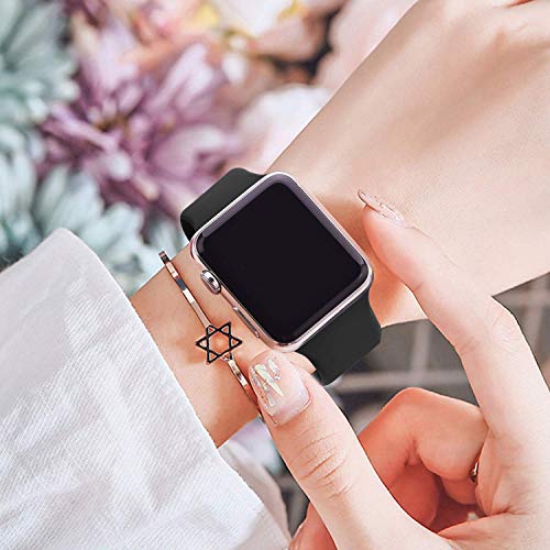 image for IYOU Sport Band Compatible with Watch Band 38MM 42MM 40MM 44MM, Soft S