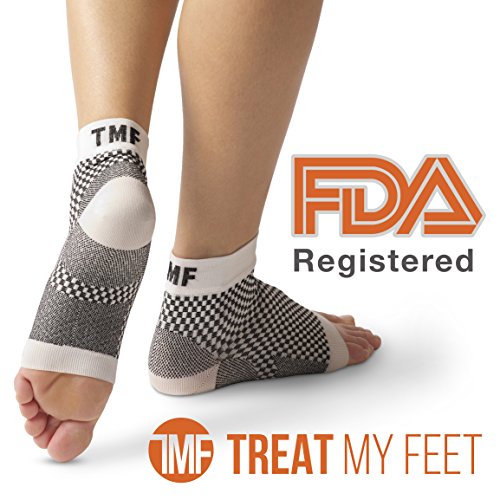 UPC 747865499104, Plantar Fasciitis Foot Sleeve &amp; Compression Sock: FDA-Registered Stocking For Heel, Ankle, Arch Support (Pair) - Edema Relief Orthopedic Socks For Men &amp; Women - Great Fit Guaranteed By Treat My Feet