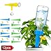 Plant Waterer, Self Watering Spikes, Plant Watering Devices With Slow Release Control Valve Switch, Automatic Vacation Drip Watering Bulbs Globes Stakes System For Indoor & Outdoor Plants (12 pack)