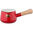 Fuji Horo Milk Pan, Red, 4.7 inches (12 cm), Solid SD-12M R