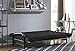 DHP Kylo Linen Futon Mattress, Twin, Black