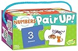 Peaceable Kingdom Preschool Learning Pair Up! Numbers Matching Puzzles