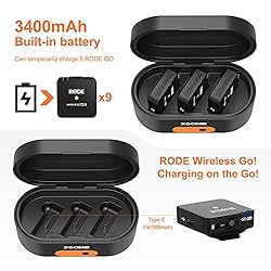 ZG-R30 Wireless Charging Case for Rode Wireless Go