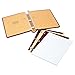 Wilson Jones 0396-11 Looseleaf Minute Book, Red Leather-Like Cover, 125 Pages, 8 1/2 x 11 Inches