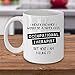 Hasdon-Hill Funny Occupational Therapist Mug, Therapy Coffee Cup, OT Gifts for Him Or Her, Best Friend Graduation, Christmas and Birthday, Inspirational Humorous and Sarcasm, Bone China 11 OZ White