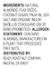 Naturally More Almond Butter - 100% All Natural Nut Butters - Finely Roasted - Probiotics - Heart Healthy - Flax - Gluten Free - Peanut Free - Vegan 16 oz.