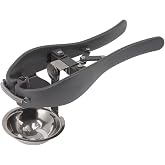 Egg Cracker, Stainless Steel Egg Separator, Professional Handheld Automatic Quick Egg Opener Egg Separator for Kitchen Tools