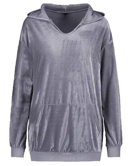 plus size velvet hoodie