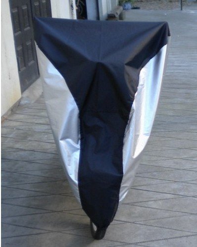 Silver & black 190t nylon waterproof bike / bicycle…
