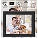 BSIMB Digital Photo Frame 8 Inch Digital Picture Frame 1024×768(4:3) High Resolution LCD Screen Music Video Player/Alarm/Calendar with Remote Controler Black(M03)thumb 1