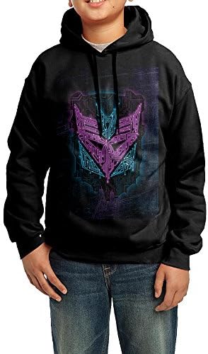 Kids Youth Transformers Hooded Sweatshirt