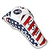 Craftsman Golf Stars and Stripes American USA US Flag Hybrid Rescue Headcover Head Cover for Scotty Cameron Taylormade Odyssey Hybrid (Normal One)