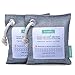 wisedry 200g x 2 Packs Air Purifying Bag Bamboo Charcoal Activated Air Freshener, Car Air Dehumidifier Eco Friendly 100% Natural Moisture, Odor Absorber Deodorizer Bag