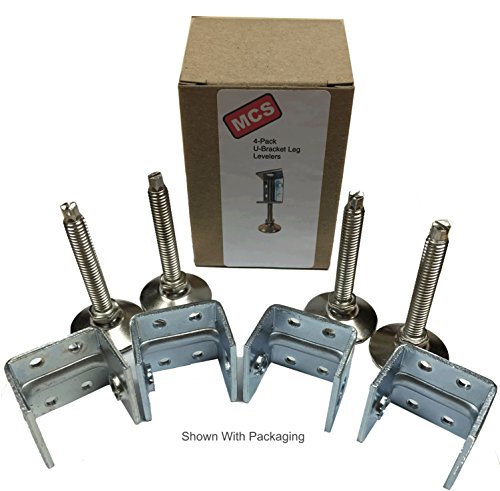 Click Here to See More Images Adjustable Leveler with U-bracket (Set of 4)