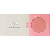 IDUN Minerals Mineral Blush - Pressed Powder - Glides On Smoothly - Offering Intense Color Payoff And Naturally Healthy Skin - Smultron - 0.18 Oz, Peach Pink, (I0096081)