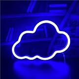 QiaoFei Cloud Neon Sign Lights Led Signs with USB or Battery Operated Decor for Kid's Room Bedroom Bar Restaurant Game Room C