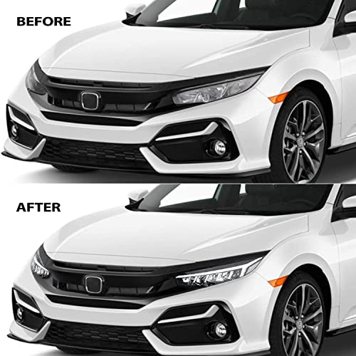 ARCHAIC Headlights for 10th Gen Honda Civic 20162022, Full LED Head