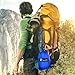 Favofit Ultra Sturdy Locking Carabiner Clips, 12KN (2697 lbs Each) Heavy Duty Caribeaners for Camping, Hiking, Outdoor & Gym etc, Small Carabiners for Dog Leash & Harness, Not for Climbing