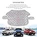 Car Windshield Snow Ice Cover Magnetic Winter Frost Protector Cover with 2 Mirror Covers, Windshield Guard Water-proof, Wind-proof