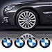 4 x 55mm Diameter BMW Wheel Center Cap Sticker Emblem Self Adhesive For Flat Surfaces Cheap Price