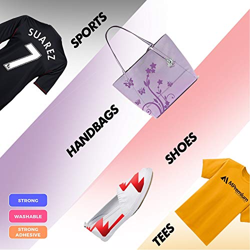 image for MiPremium PU Heat Transfer Vinyl HTV, Iron On Vinyl Starter Pack, Asso