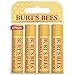 Burt's Bees Beeswax Bounty Holiday Gift Set, 4 Lip Balms in Gift Box, Assorted Flavors