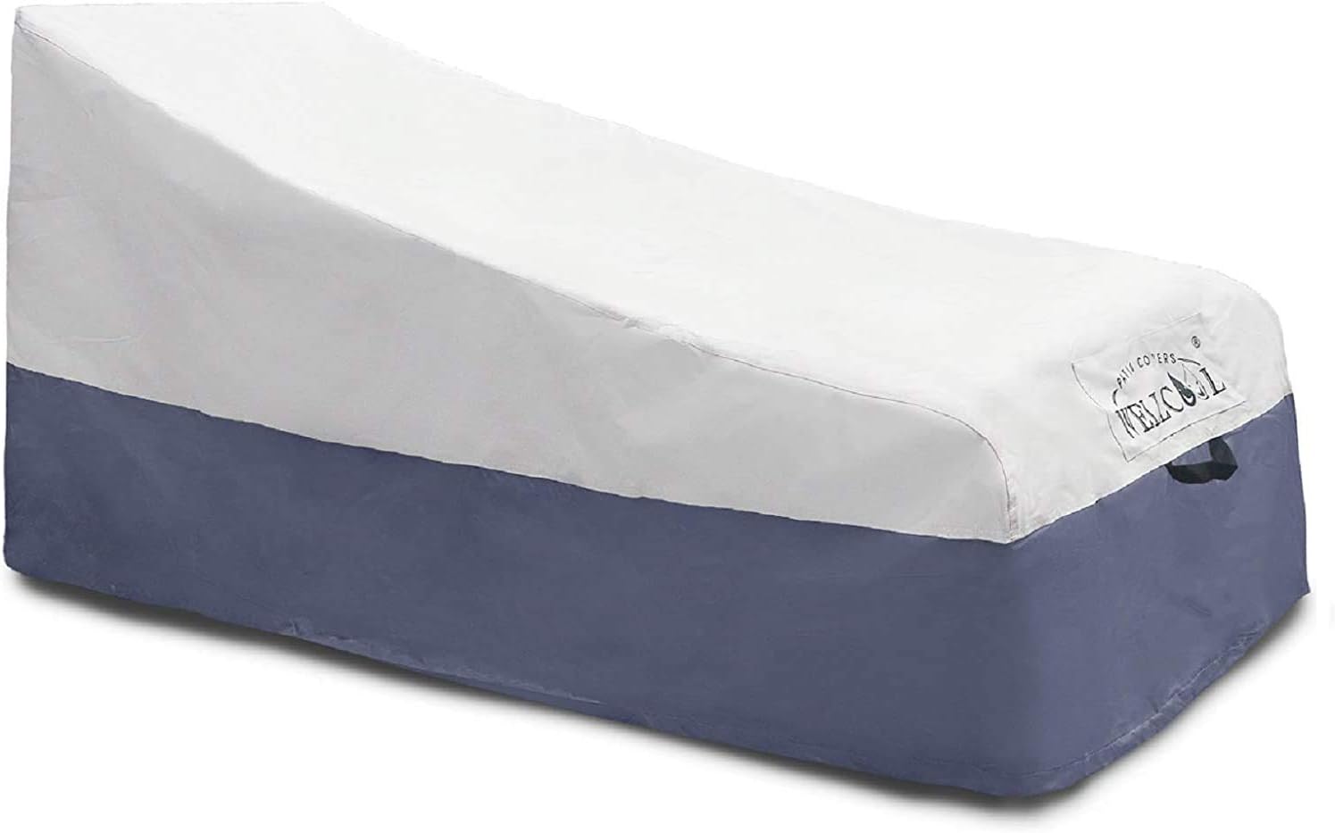 WELLCOOL Waterproof Patio Lounge Chair Cover Heavy Duty Outdoor Chaise Lounge Covers, 68" L x 34" W x 32" H: Kitchen & Dining