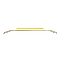 Yellow Skateboard Rails Old School Plastic with