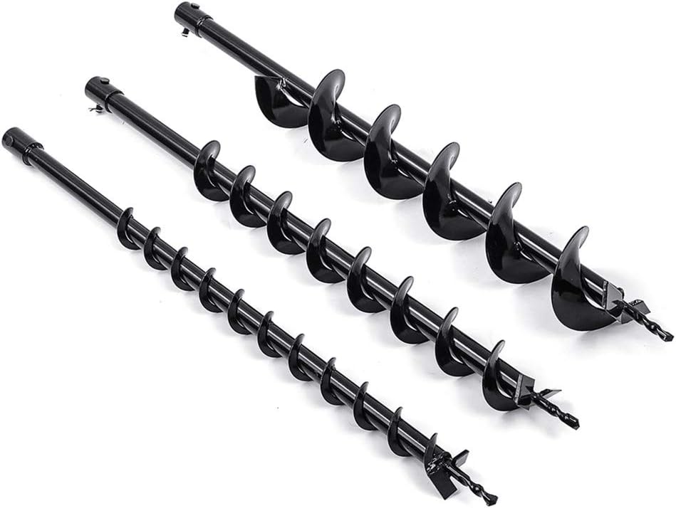 40/60/100mm x 800mm Earth Auger Drill Bit Fence Borer For Petrol Post