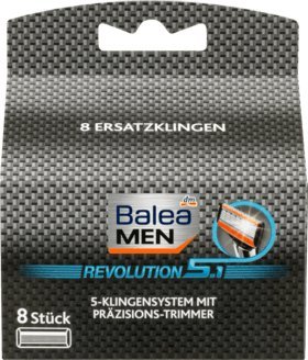 Balea Men Revolution 5.1 Razor Blades Pack of 8