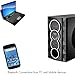 Frisby FS-5070BT 5.1 Surround Sound Home Theater Speakers System with Bluetooth USB/SD and Remote