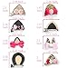 OneDor Sparkle Shiny Hair Bow Ribbon Clip sets for Babies, Toddlers, Young Girls, and Children (Animal-8 Pairs)