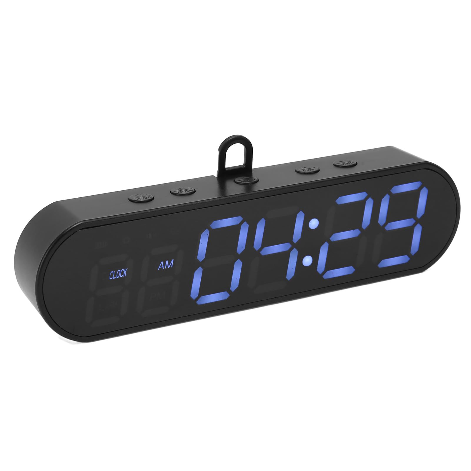 Interval Timer ,Alarm Gym Timer USB 1000mAh Multifunctional Clock Portable for Training for School