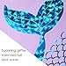 iefoah 12 Pack Mermaid Party Supplies - Gift Bags, Favors, Glitter Treat Paper Bags for Kids Girls Themed Birthday Party