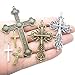 iloveDIYbeads 20pcs Mixed Cross Charms Pendants Beads Charms Pendants for Crafting, Jewelry Findings Making Accessory For DIY Necklace Bracelet Craft Supplies (M023)