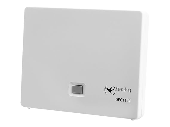 ELMEG DECT150 DECT over IP Singlecell Basisstation fÃ¼r 6 Mobilteile / 4 SprachkanÃ¤le Stromversorgung Ã¼ber PoE Netzteil ent