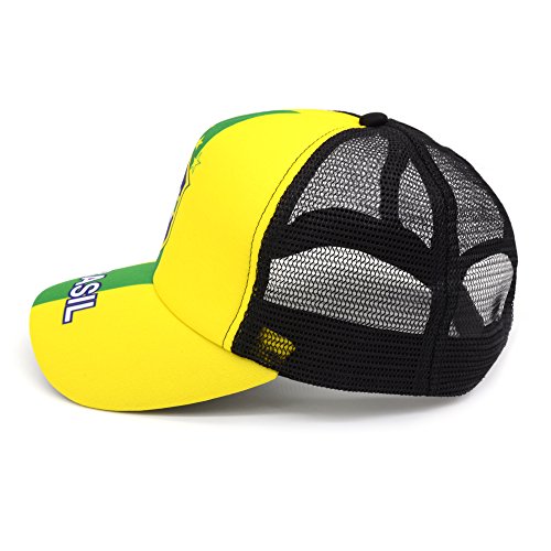 2018 Russia World Cup Fans Baseball Cap Hats, Brazil National Team Adjustable Soccer Cap