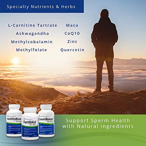 fertilaid for men ingredients l-carnitine FertilAid - 90 Capsules - Fairhaven Health