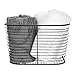 iDesign Vienna Large Steel Wire Storage Basket - 7.4