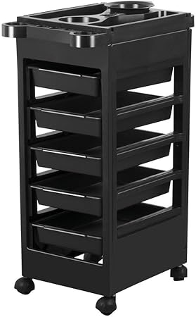 Yaheetech Salon Hairdresser Barber Beauty Storage Trolley Hair